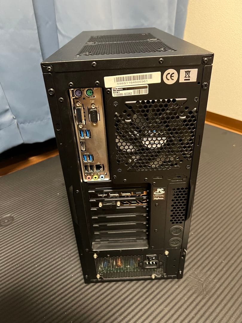 raytrek PC Radeon搭載 SSD無しにつきジャンク扱い