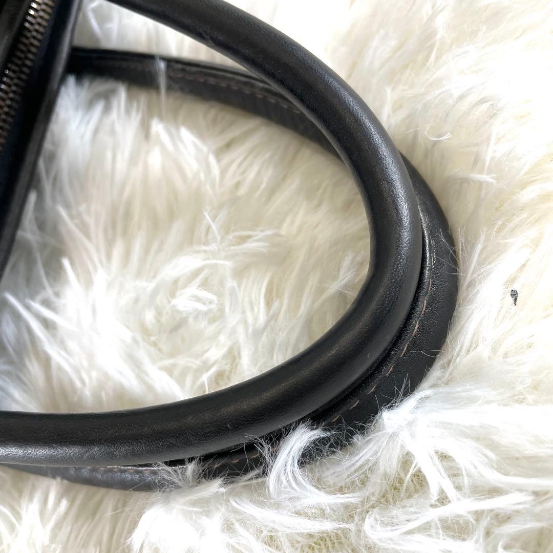 OLD COACH コーチ ハンドバッグ レザー 4921 シボ革