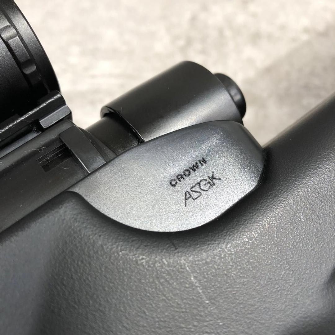 美品 スコープ付き CROWN TYPE96 junior エアコッキング