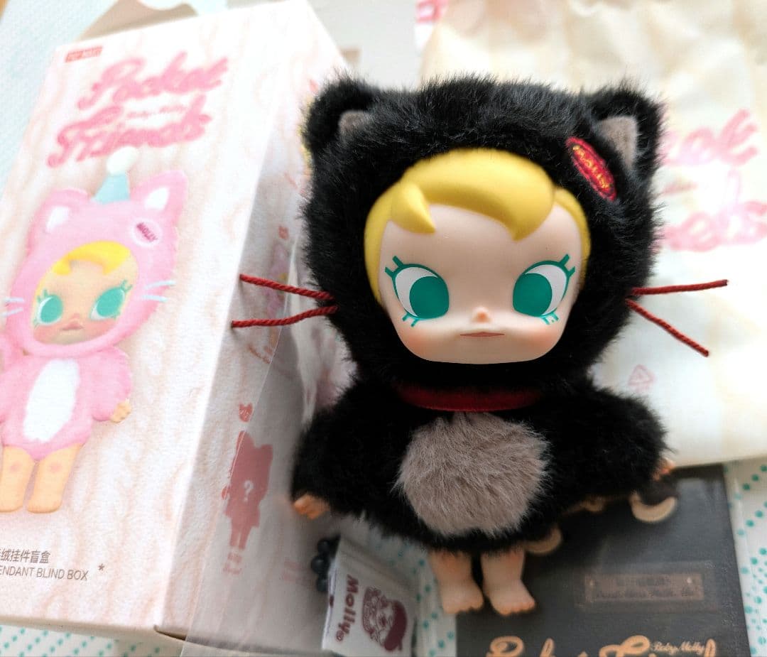 BabyMolly Pocket Friends シークレット黒猫 黒猫 BABY Molly Pocket