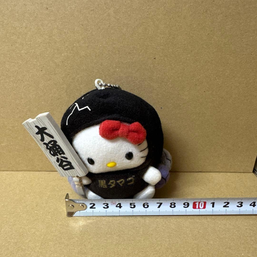 ハローキティ 大涌谷 黒タマゴ ぬいぐるみ 激レア生産終了品】箱根大