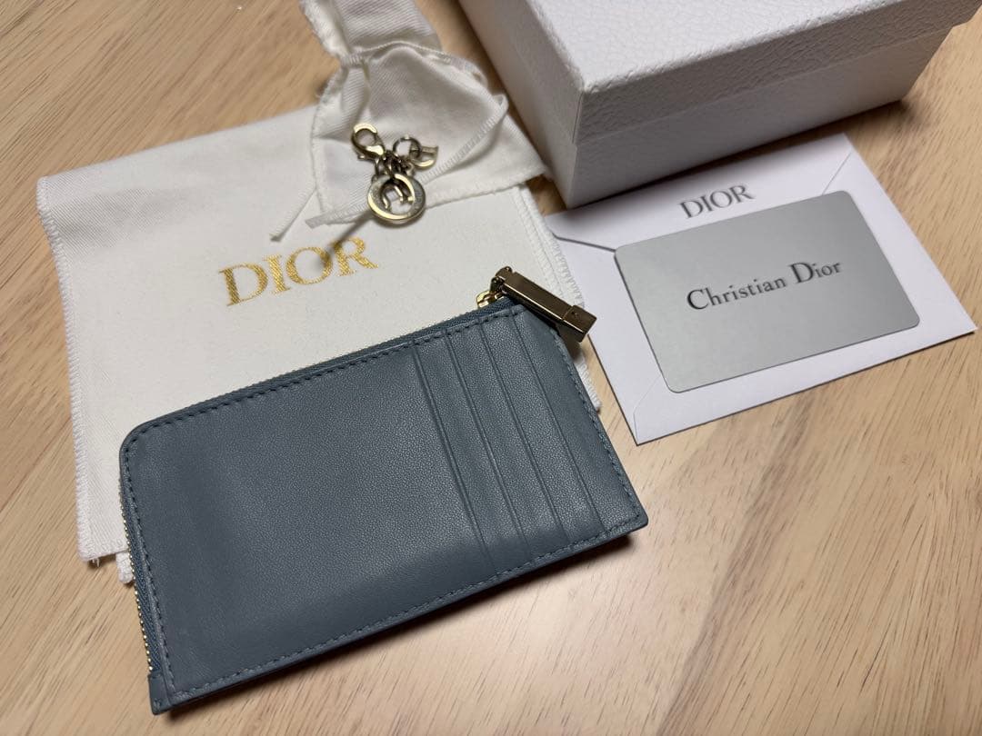 Dior カードジップホルダー