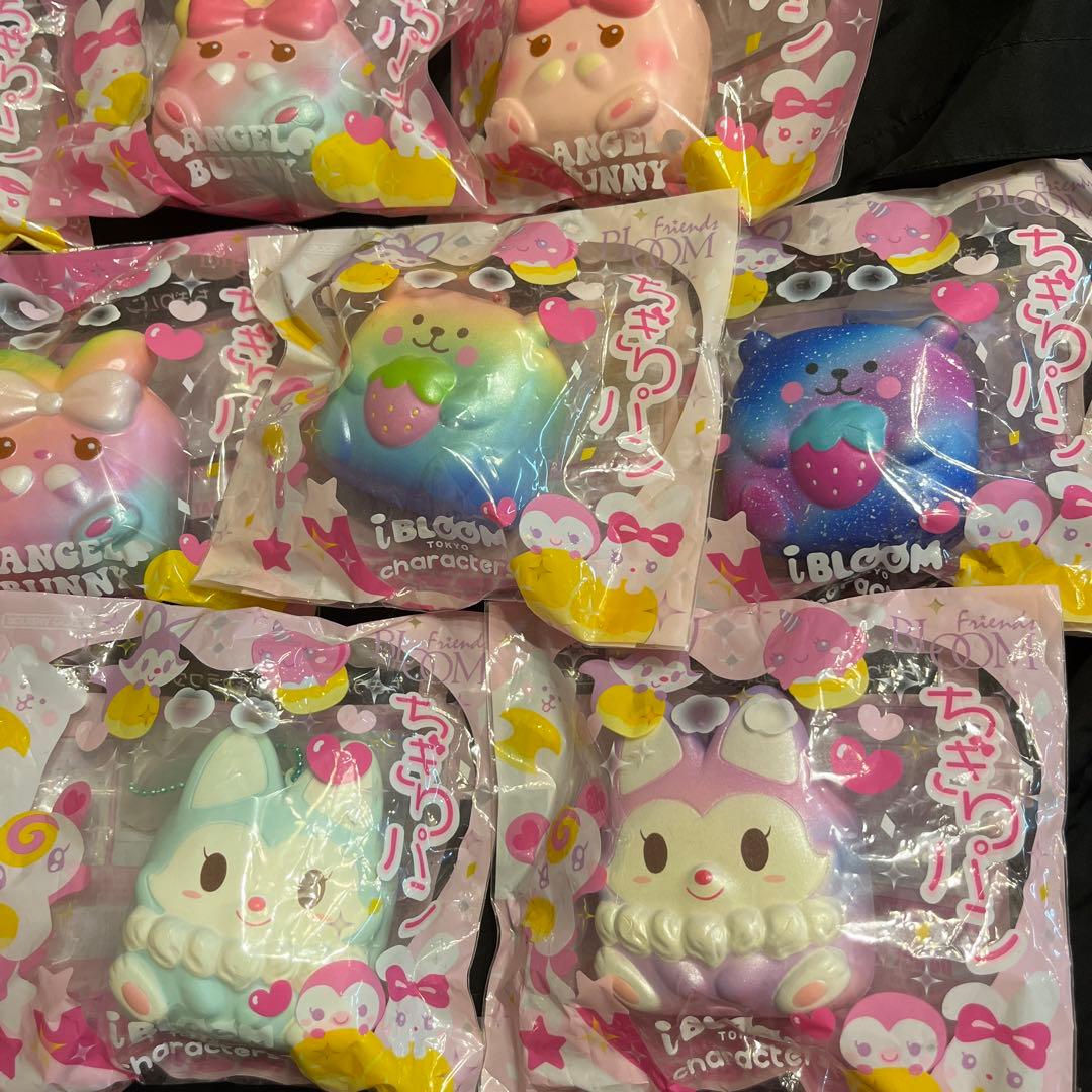 ちぎりパンブルームスクイーズ10種