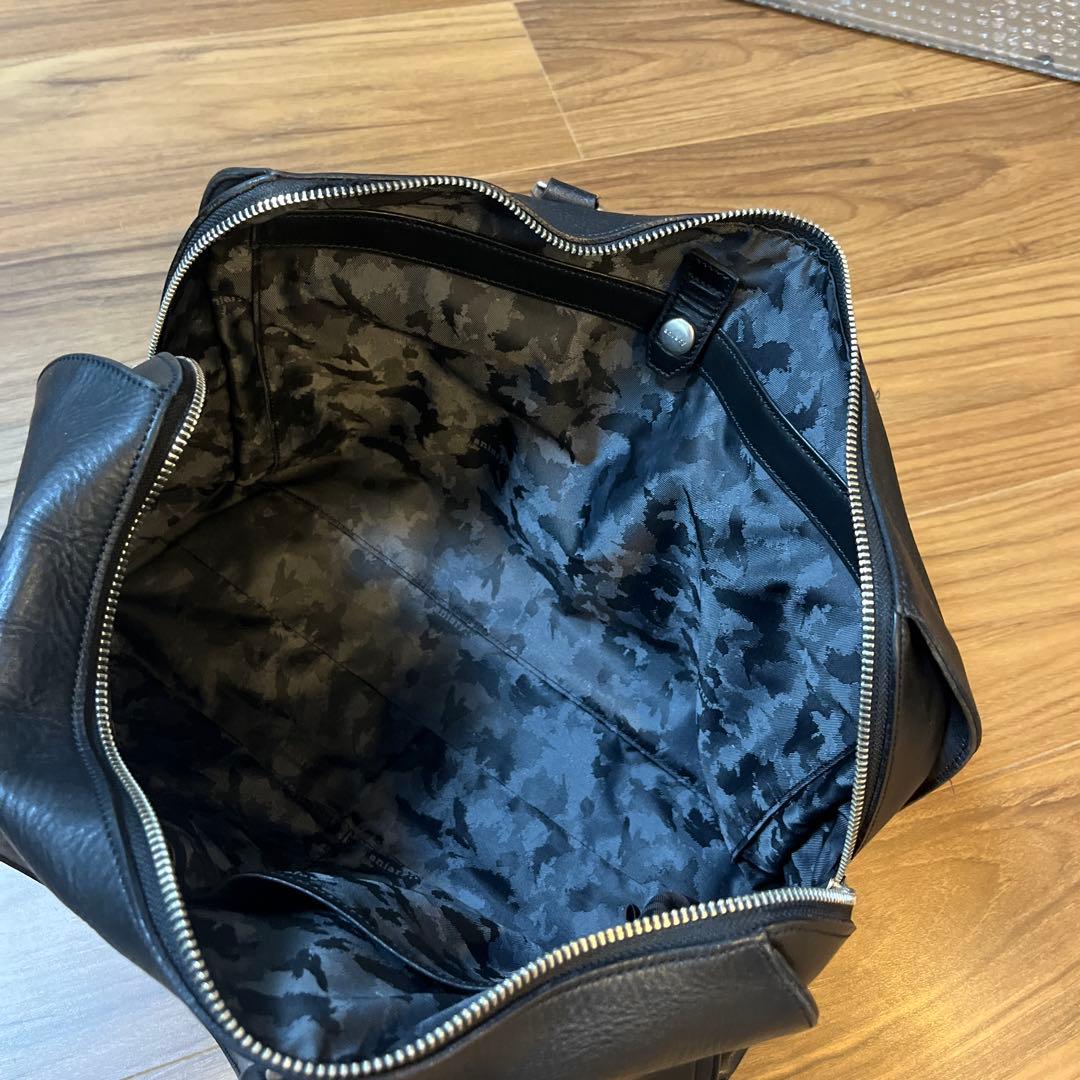 aniary　アニアリ　黒レザー　ブリーフバッグ