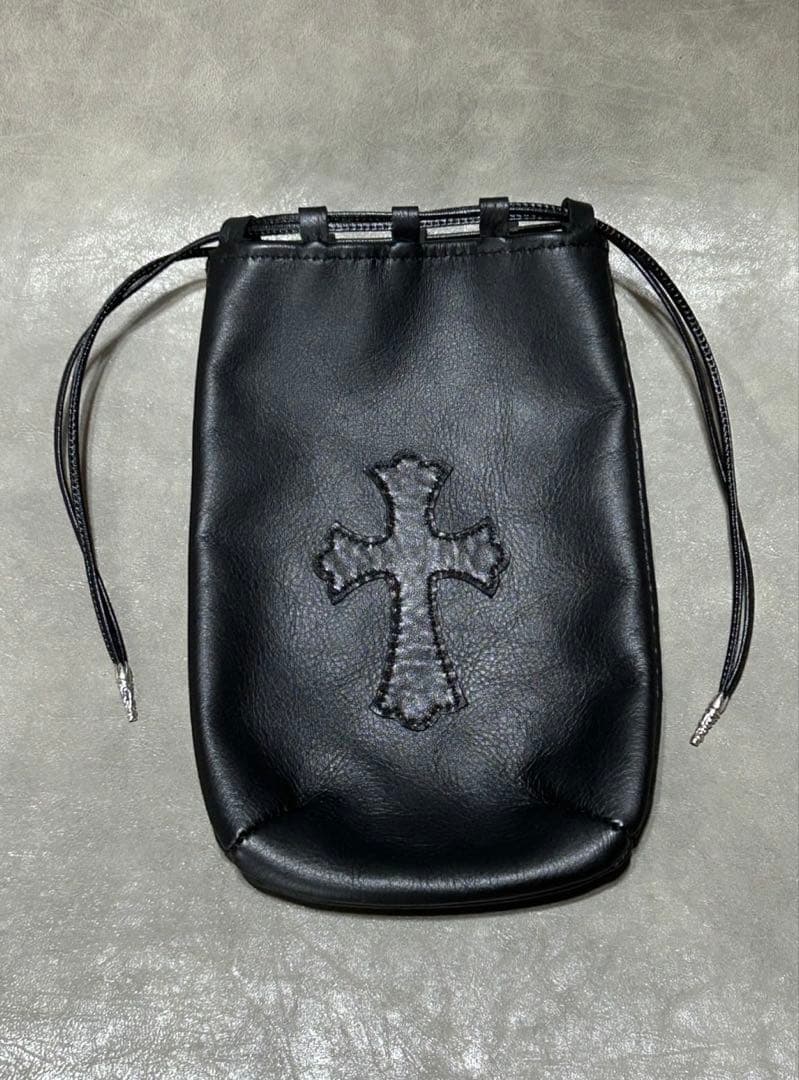 レザー巾着　Sサイズ