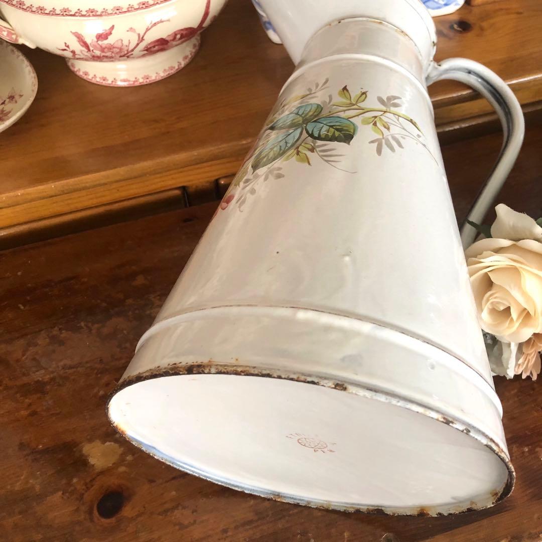 レア＊美品＊フランスアンティーク＊エトワール社＊ホーロー ジャグ