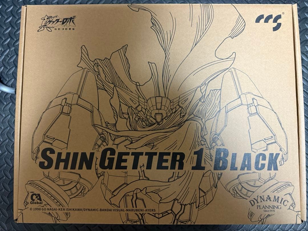 CCSTOYS 鉄魄 真ゲッター1 ブラック