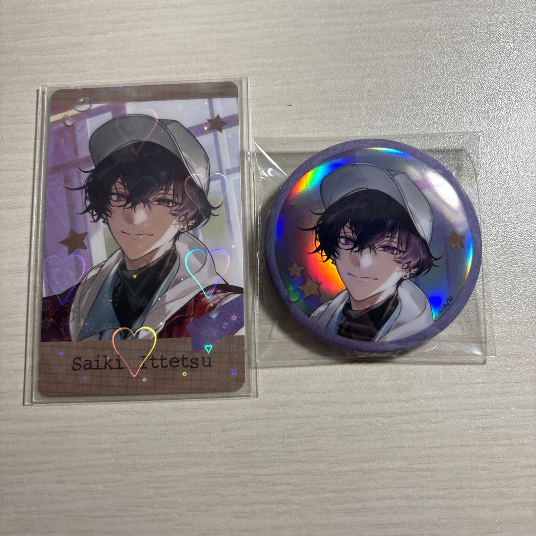 リトテツ 佐伯イッテツ 缶バッジ チェキ セット - メルカリ