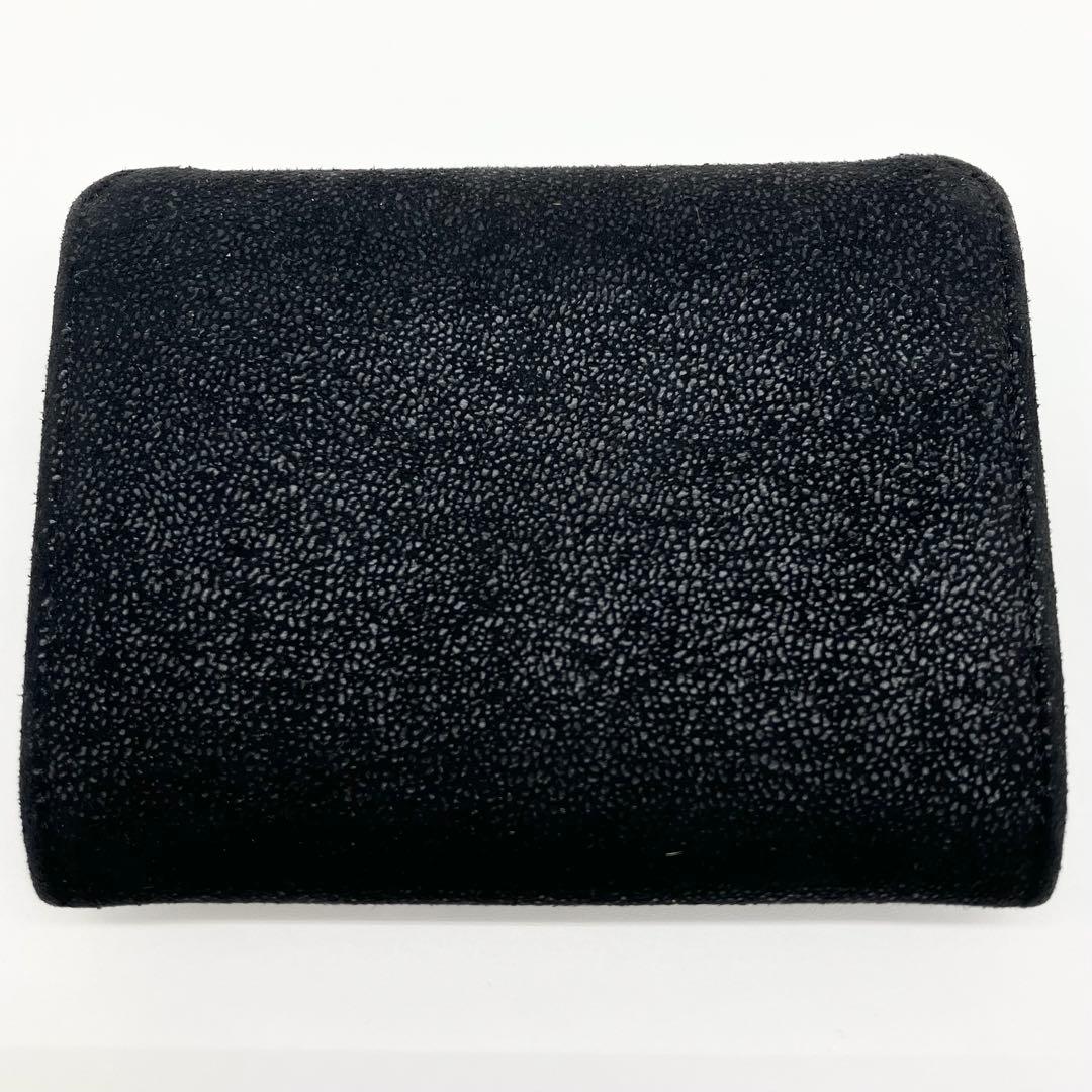 ステラマッカートニー　ファラベラ ロゴチャーム　二つ折り財布　ブラック