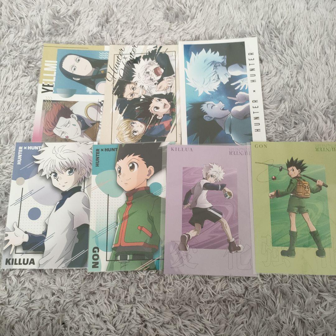 HUNTER × HUNTER 缶バッジ カード アクスタ ポストカードラバマス