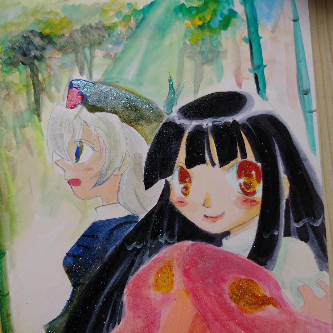 鈴仙・優曇華院・イナバ、因幡てゐ イラスト原画