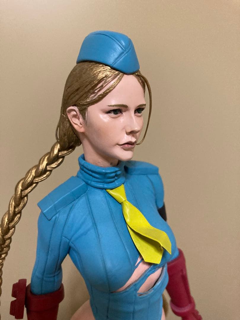 キャミィ フィギュア 青 コスチューム　30cm