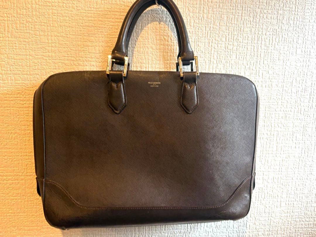 【最終値下】ペッレモルビダPELLE MORBIDAビジネスバッグ　キャピターノ