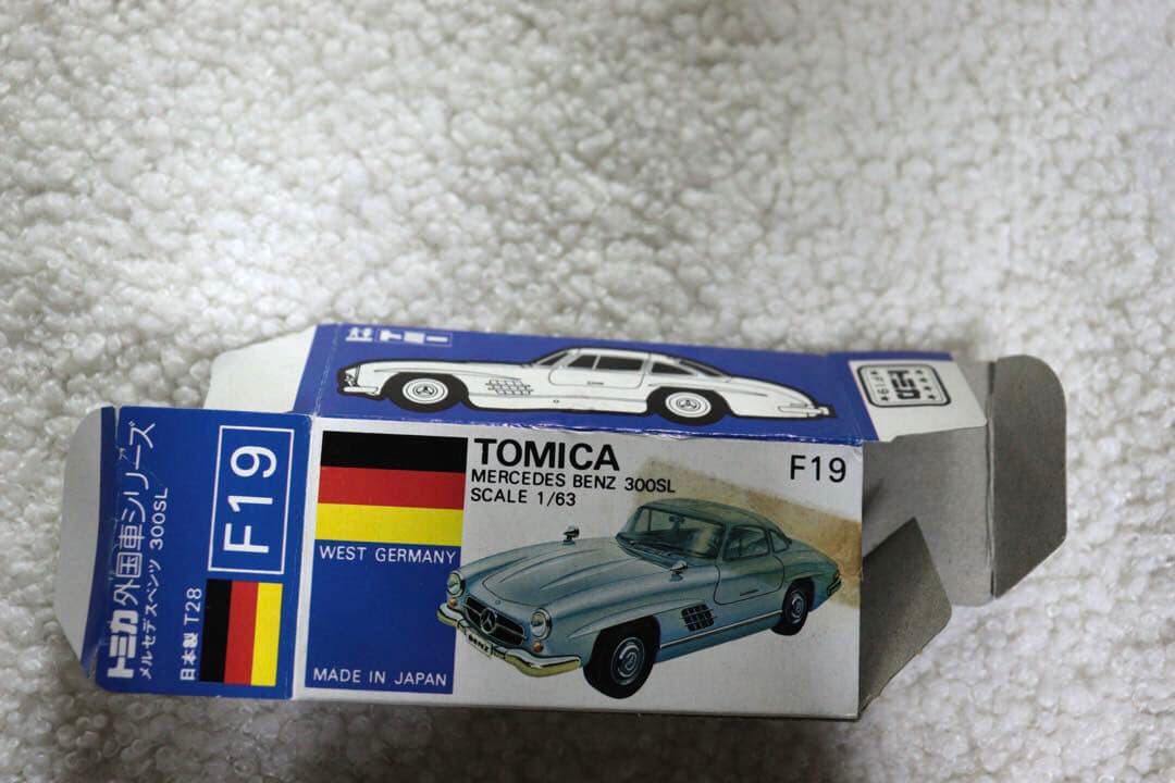 メルセデス　ベンツ　300SL 日本製　トミカ　青箱　F19