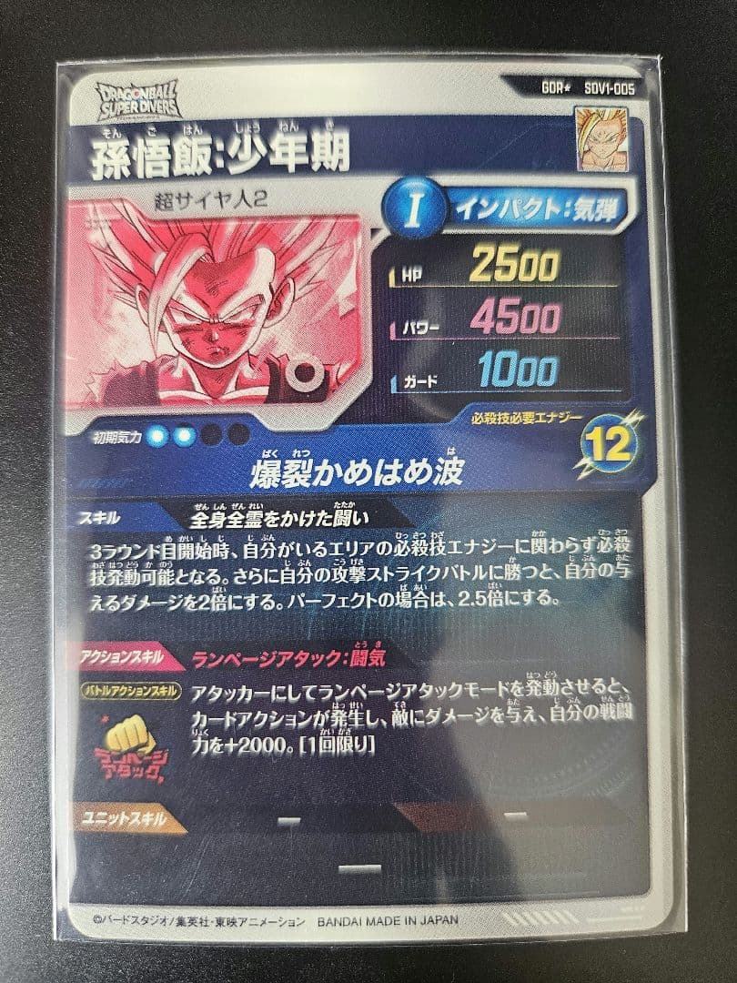 ドラゴンボールヒーローズ・ダイバーズ　引退品