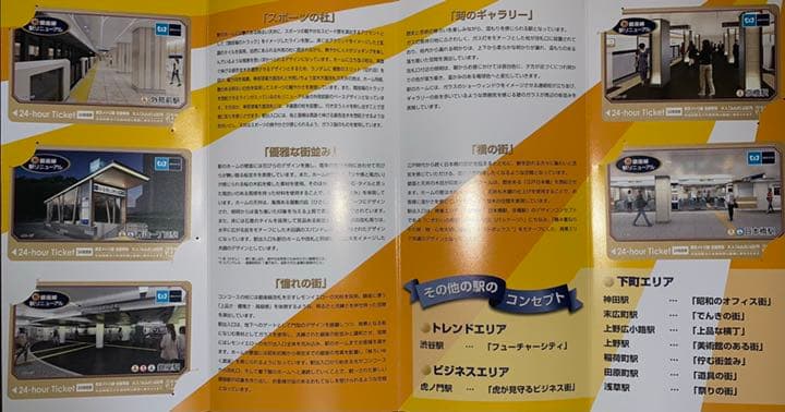 東京メトロオリジナル24時間券 銀座線 外苑前 青山一丁目 銀座 京橋 日本橋
