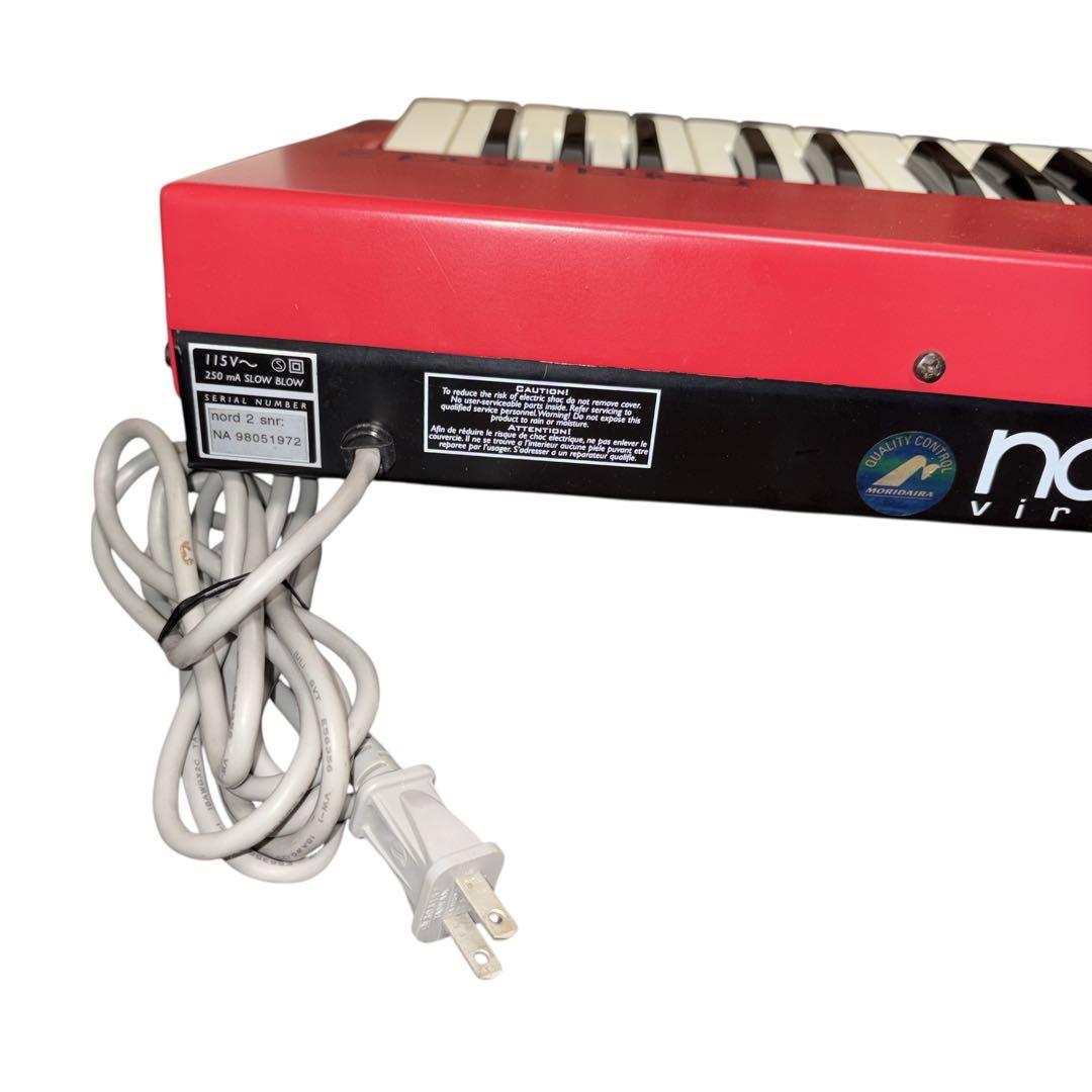 美品】Clavia Nord Lead 2 シンセサイザー 名機 動作確認済 - メルカリ
