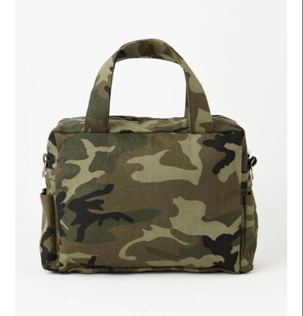 カモ柄　BEEDEN BIG B LOGO BAG 即完売