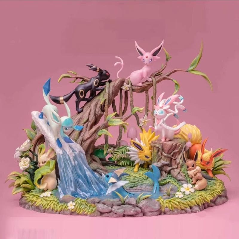 ポケモン ブイズ 集合 イーブイ進化系 ガレージキット フィギュア