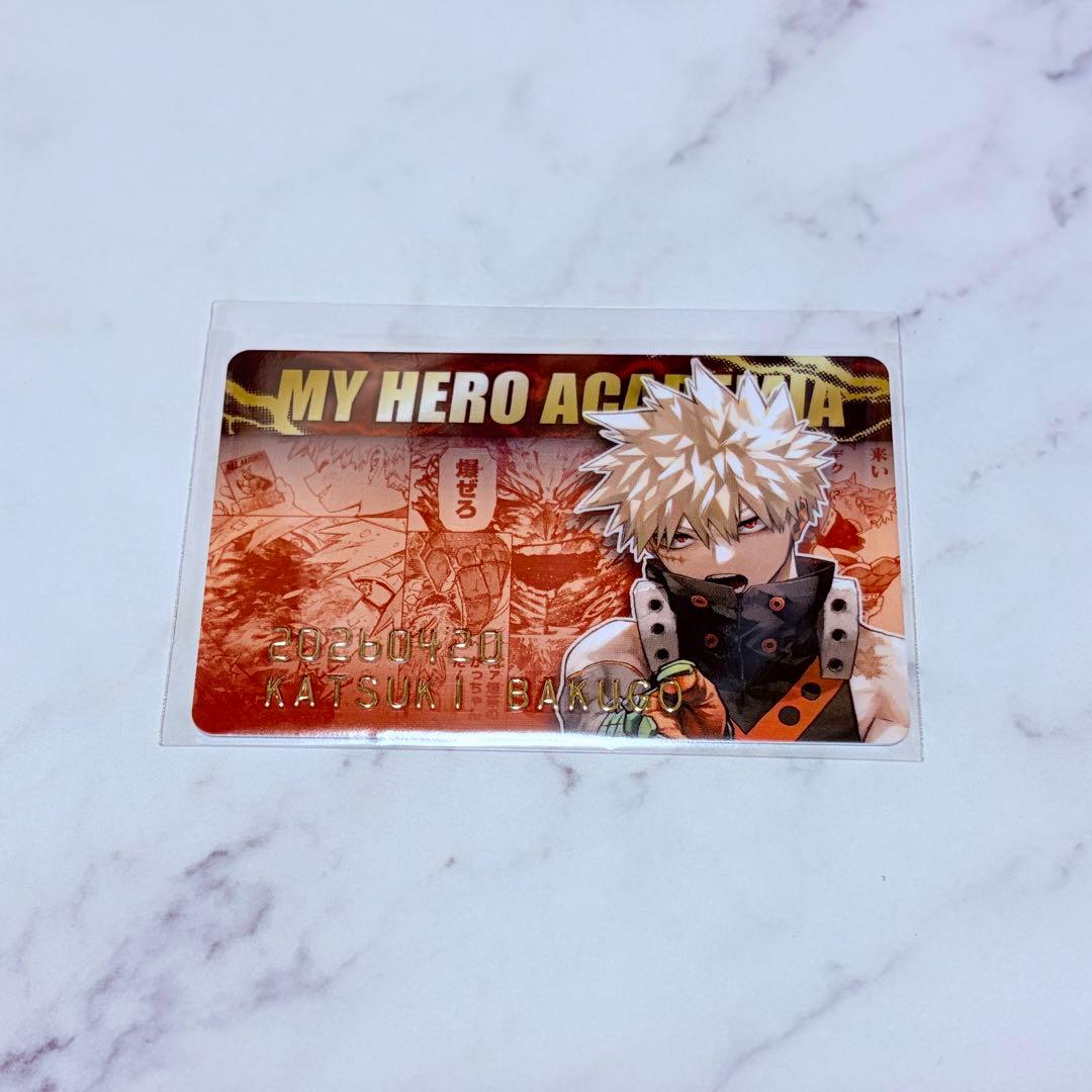 僕のヒーローアカデミア バースデイコレクションカード 2026 爆豪勝己