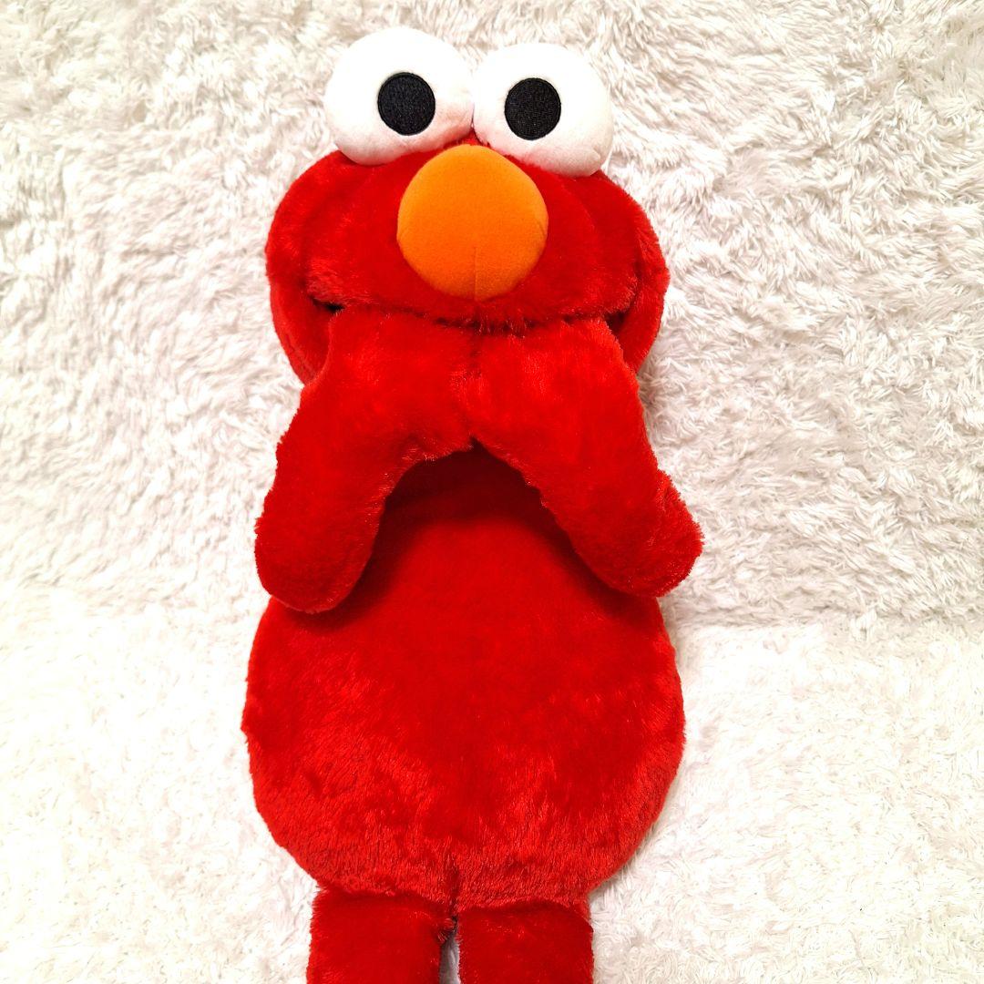 美品✨大きい エルモ ぬいぐるみ セサミストリート 身長73cm 座高50cm