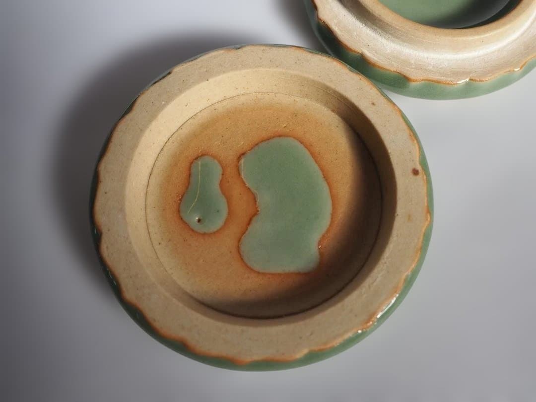 3代伊東陶山『青磁龍鏡香合』（共箱） - winetouritalia.com