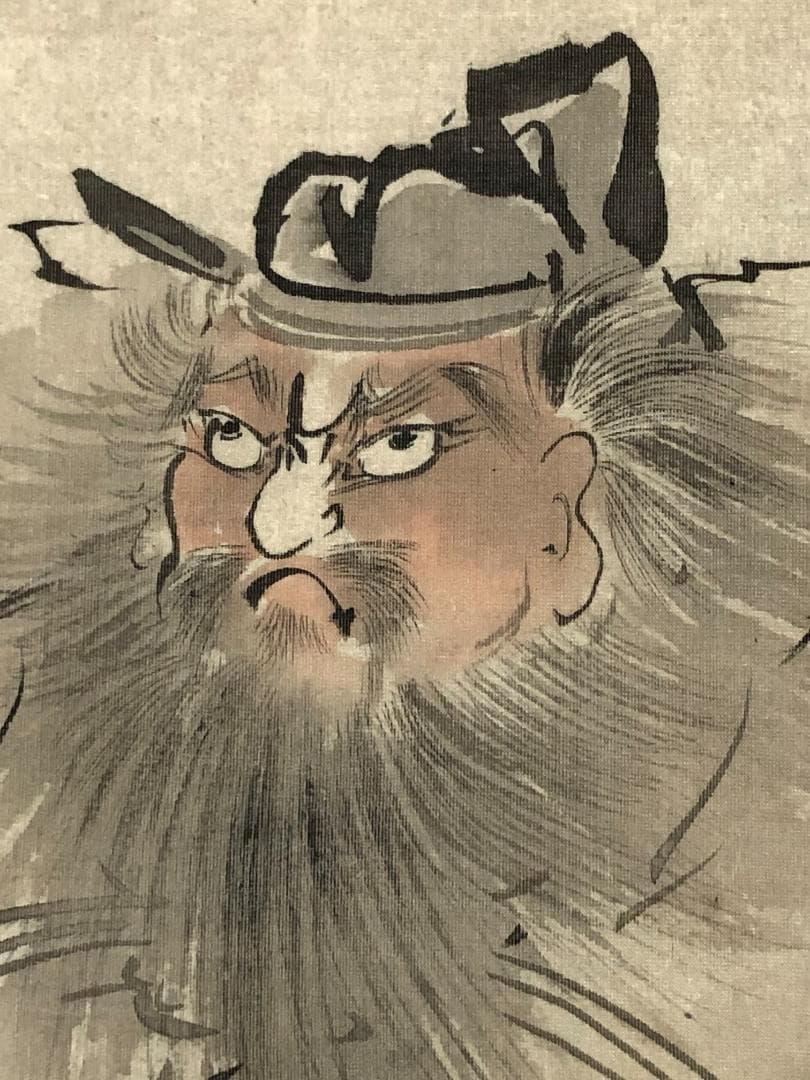 バガボンド宮本武蔵「行くのか武蔵」表紙絵中野耕一オリジナル原画