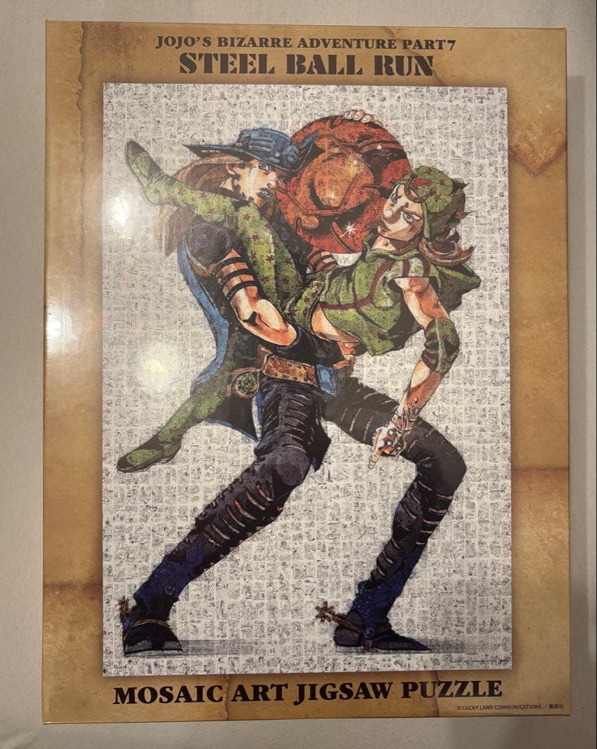 ジョジョの奇妙な冒険 スティール・ボール・ラン モザイクアート