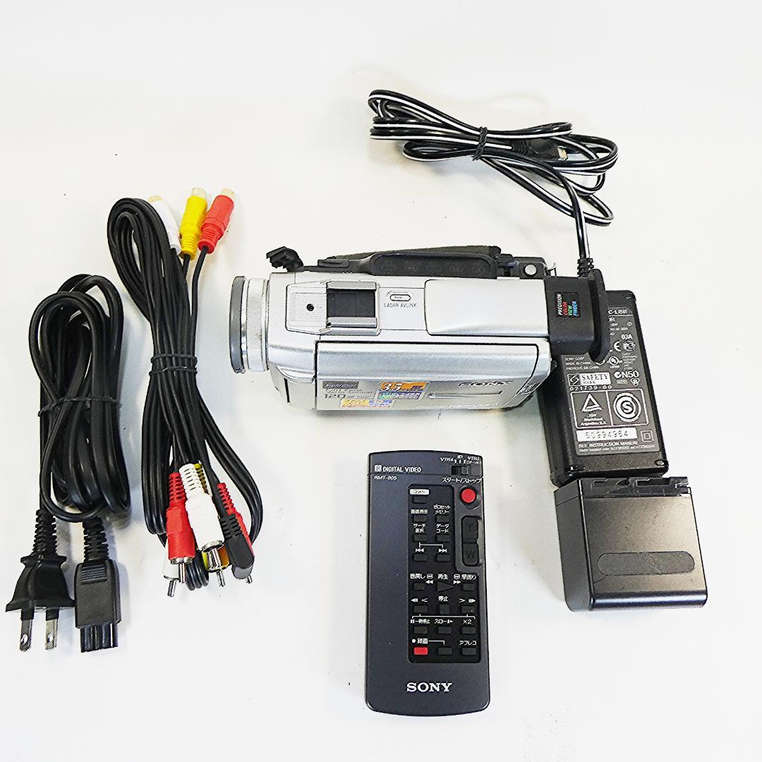 動作品 ソニーDCR-TRV8 MiniDV ビデオカメラ DVDダビングに最適 - メルカリ
