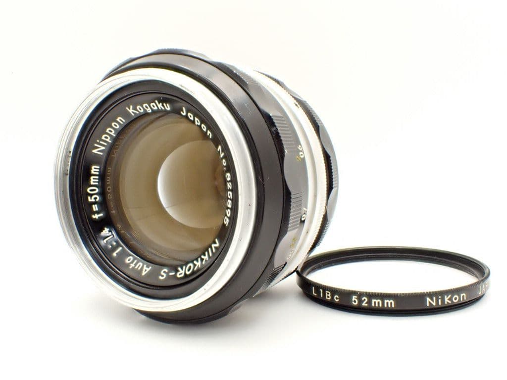 良品】Nikon NIKKOR-S Auto 50mm f1.4 分解清掃済み