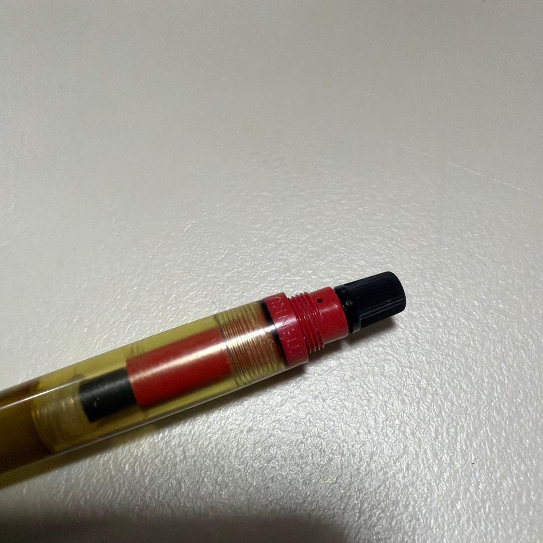 ロットリング rotling ティク tiku 銀キャップ 透明軸 rotring