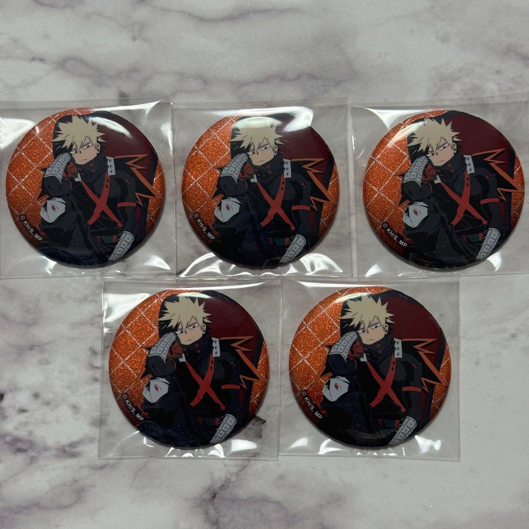 爆豪勝己 座れ！イス！ 缶バッジ 僕のヒーローアカデミア ヒロアカ