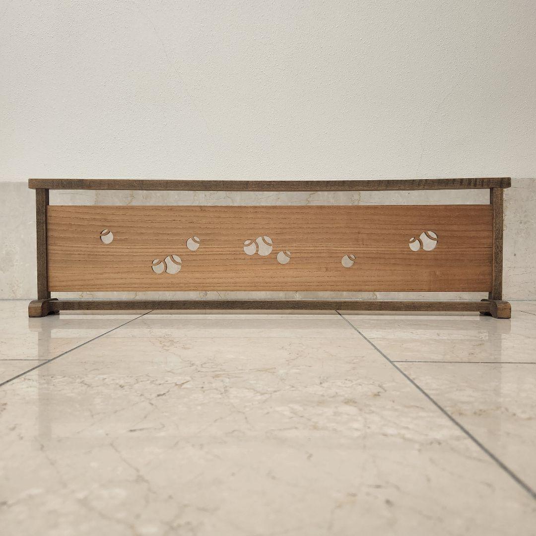 結界衝立風炉先結界炉屏間仕切り大型瘤茶道具希少最高傑作時代物