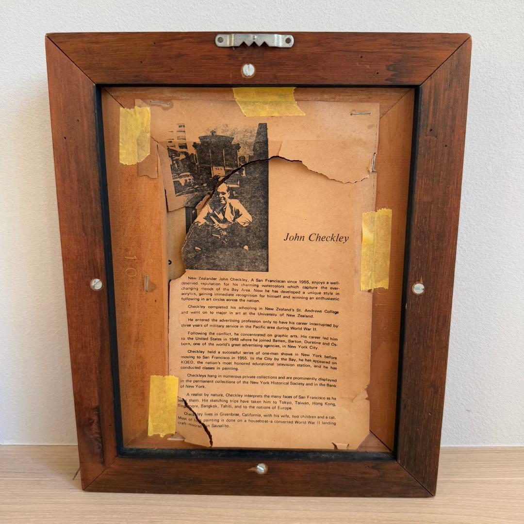 お値下げ】ヴィンテージ アクリルペイント ゴールデンゲートブリッジ