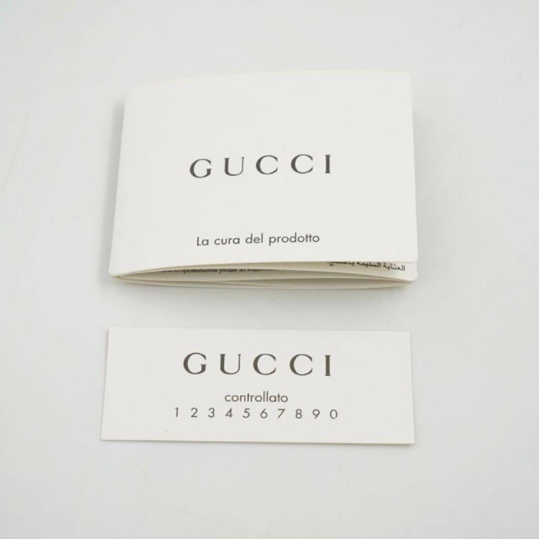 ✨未使用展示品・箱付✨　GUCCI ミニ財布　インターロッキング　二つ折り　GG
