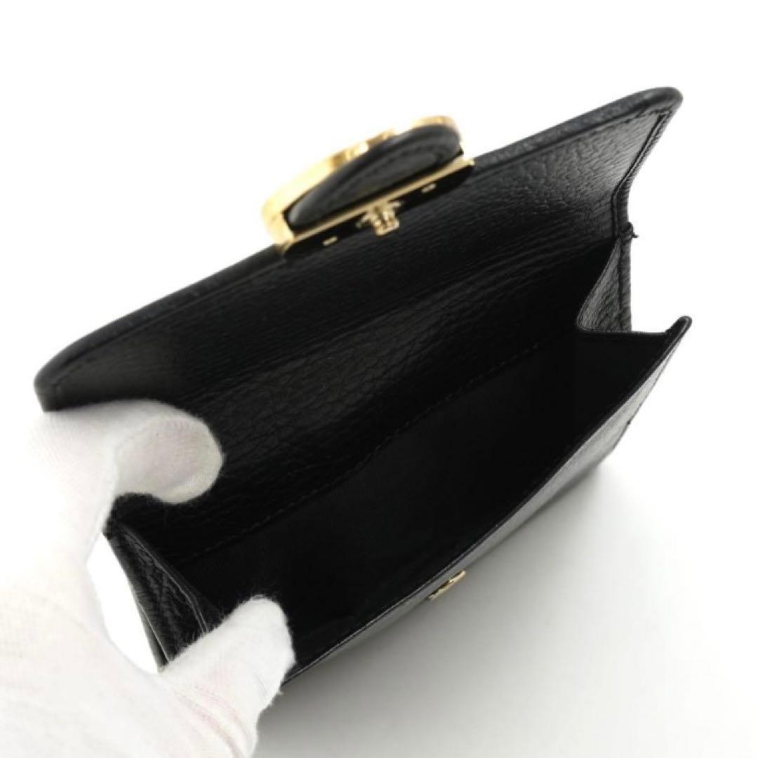 ✨未使用展示品・箱付✨　GUCCI ミニ財布　インターロッキング　二つ折り　GG
