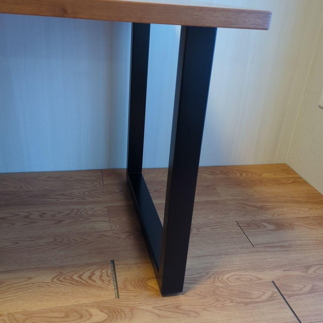 KANADEMONO テーブル ラバーウッド ブラウン160x80