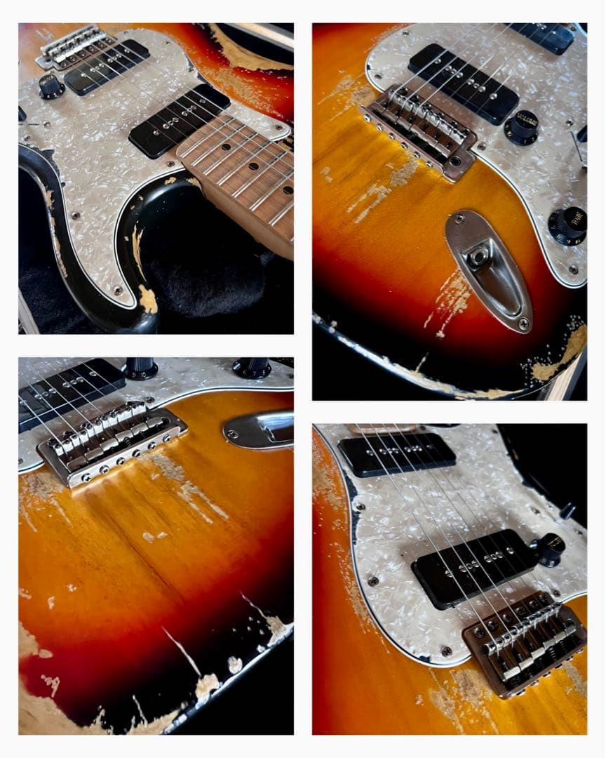 ハードレリックP-90ストラトキャスター タイプ アルダーボディ - メルカリ