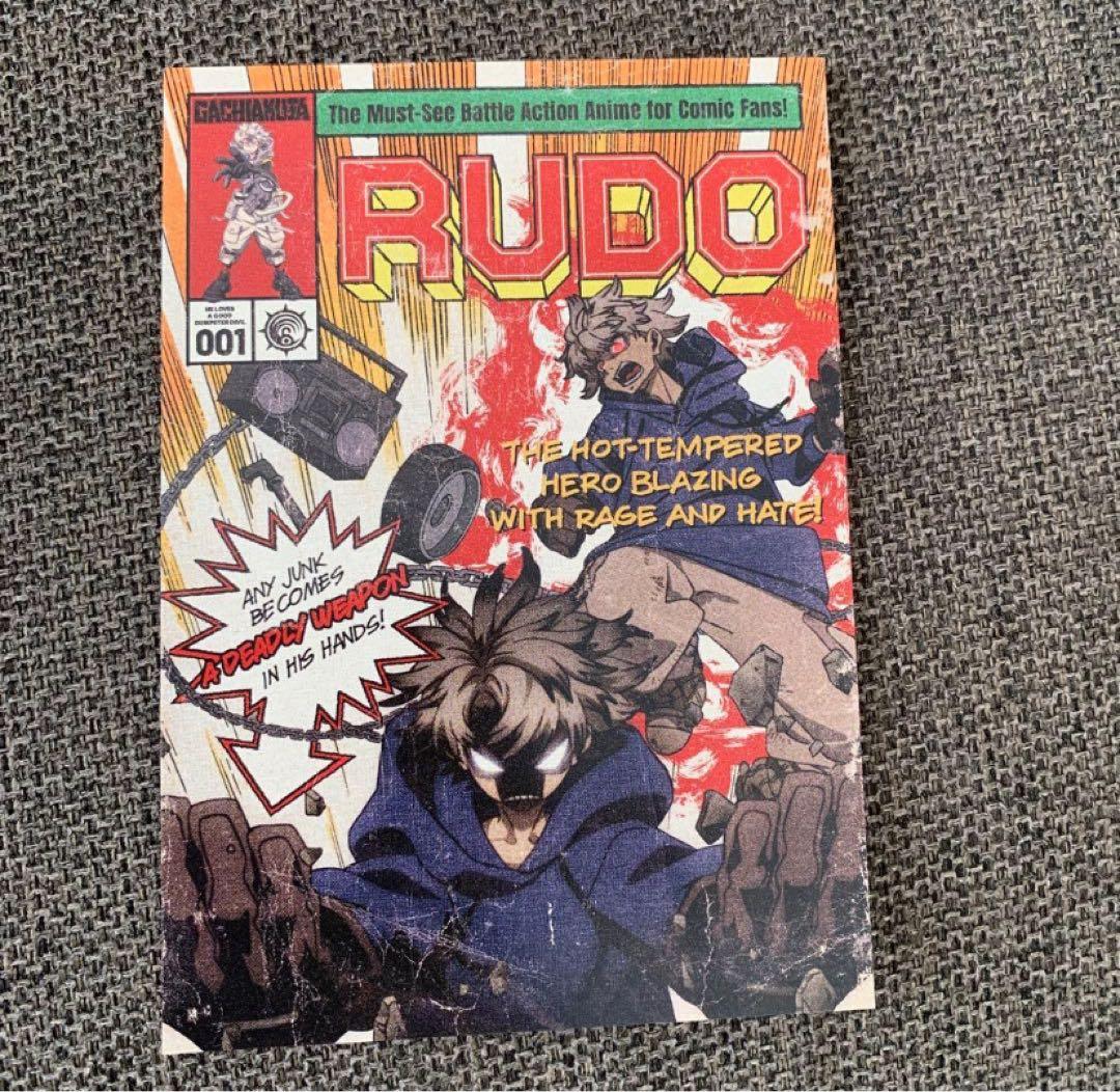 ガチアクタ アニメイト名古屋 来場者特典 アメコミ風 ポストカード