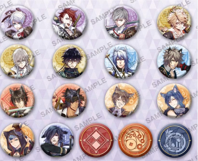 戦刻ナイトブラッド缶バッジ＋ver.Ａ・ver．Bセット　未開封BOX