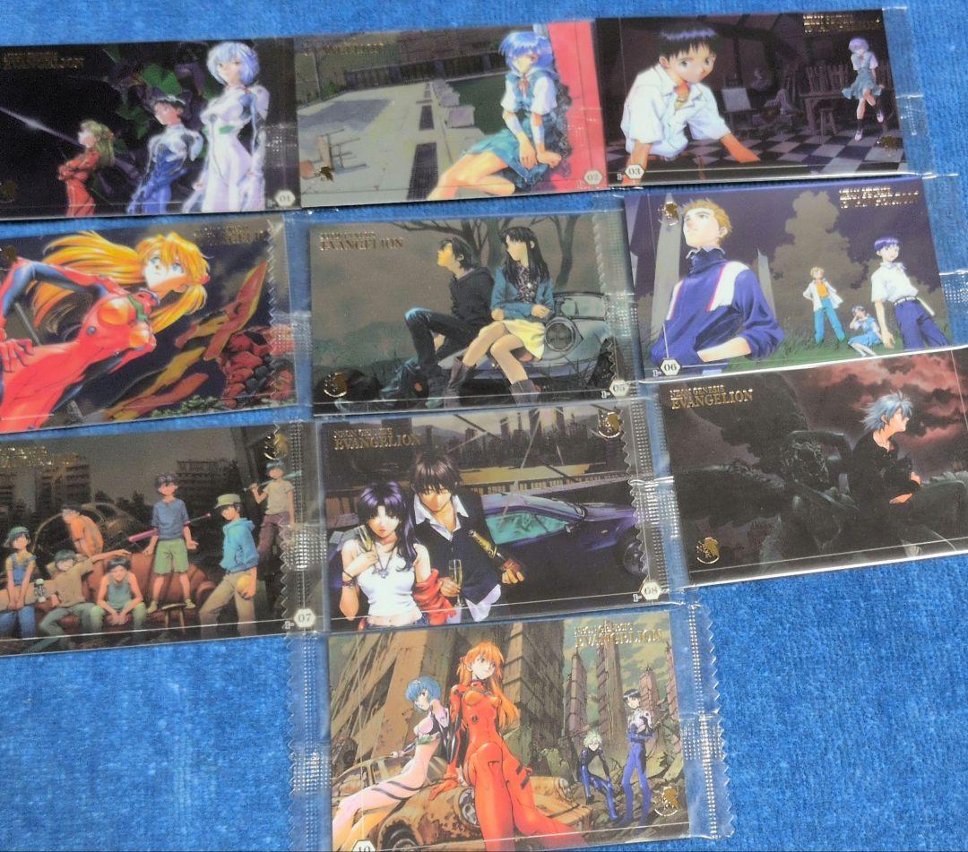 エヴァ ウエハース Chap.3 貞本義行スペシャル32枚フルコンプ＋外箱外