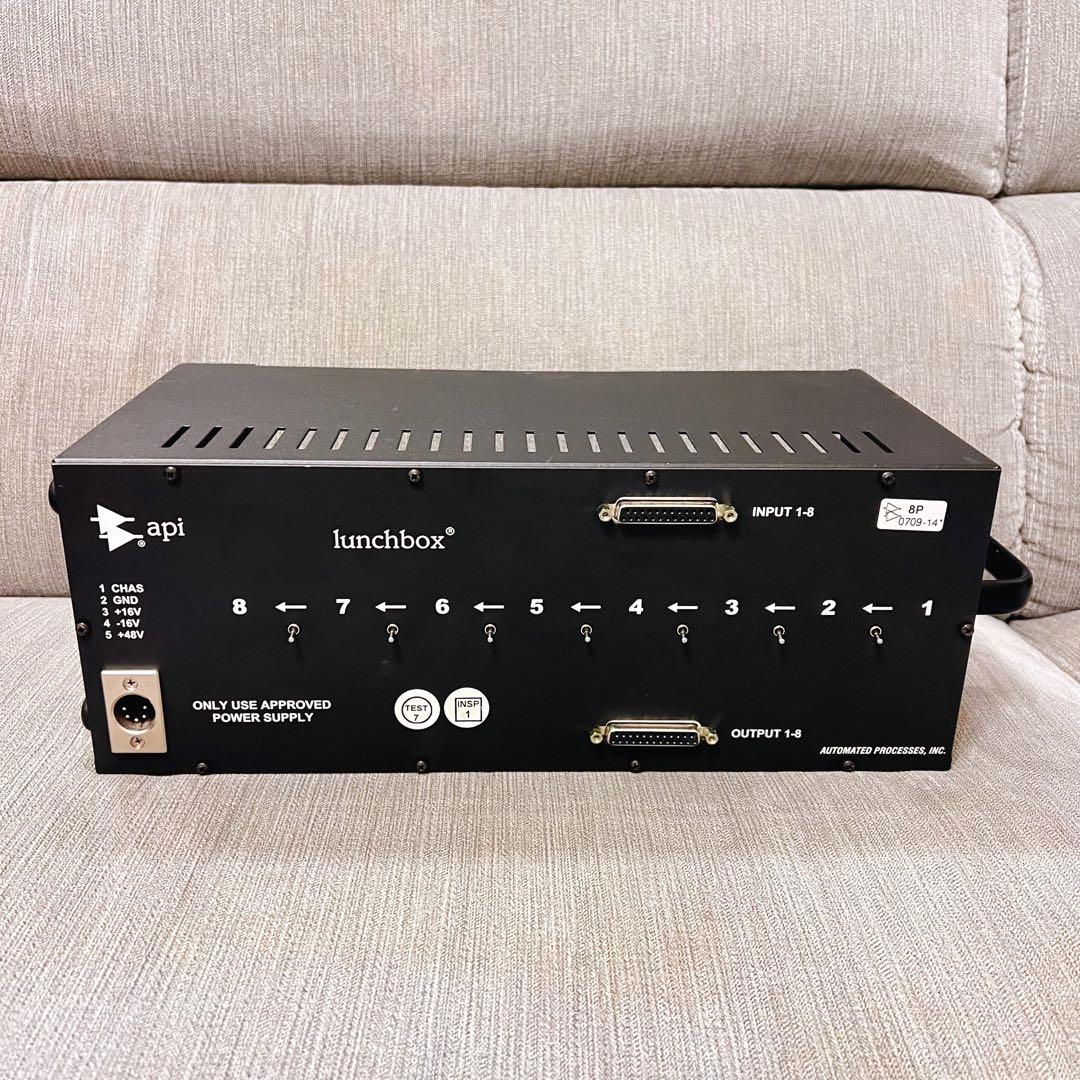 【完動美品】api 500-8P 8Slot lunchbox d-sub追加可