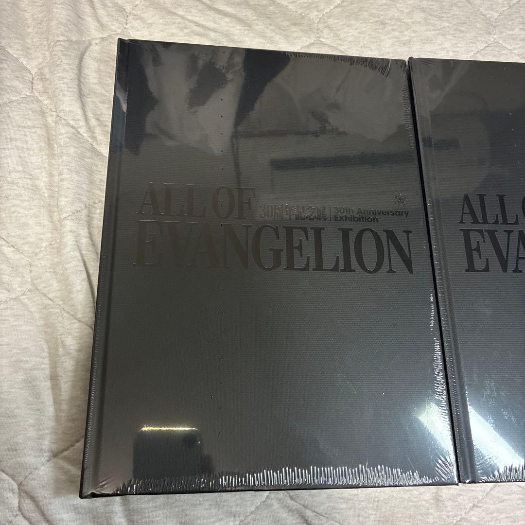 ALL OF EVANGELION エヴァンゲリオン 30周年記念展 図録 2冊