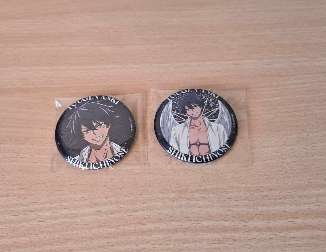 桃源暗鬼 ファボテリア 悪魔と天使 缶バッジ 一ノ瀬四季 - メルカリ