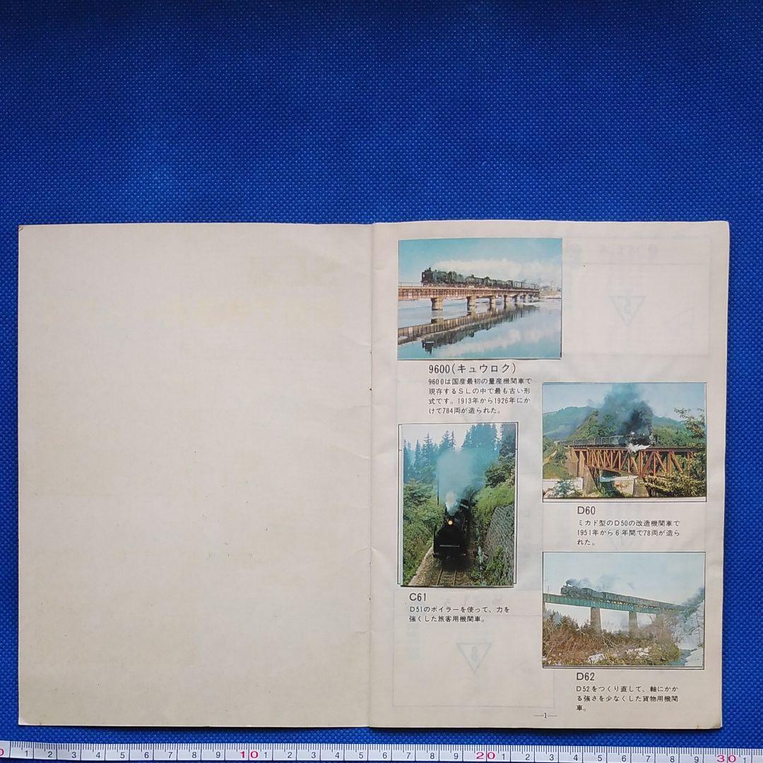 自分で作るカード百科 SL編 鉄道カードアルバム 昭和レトロ 昭和