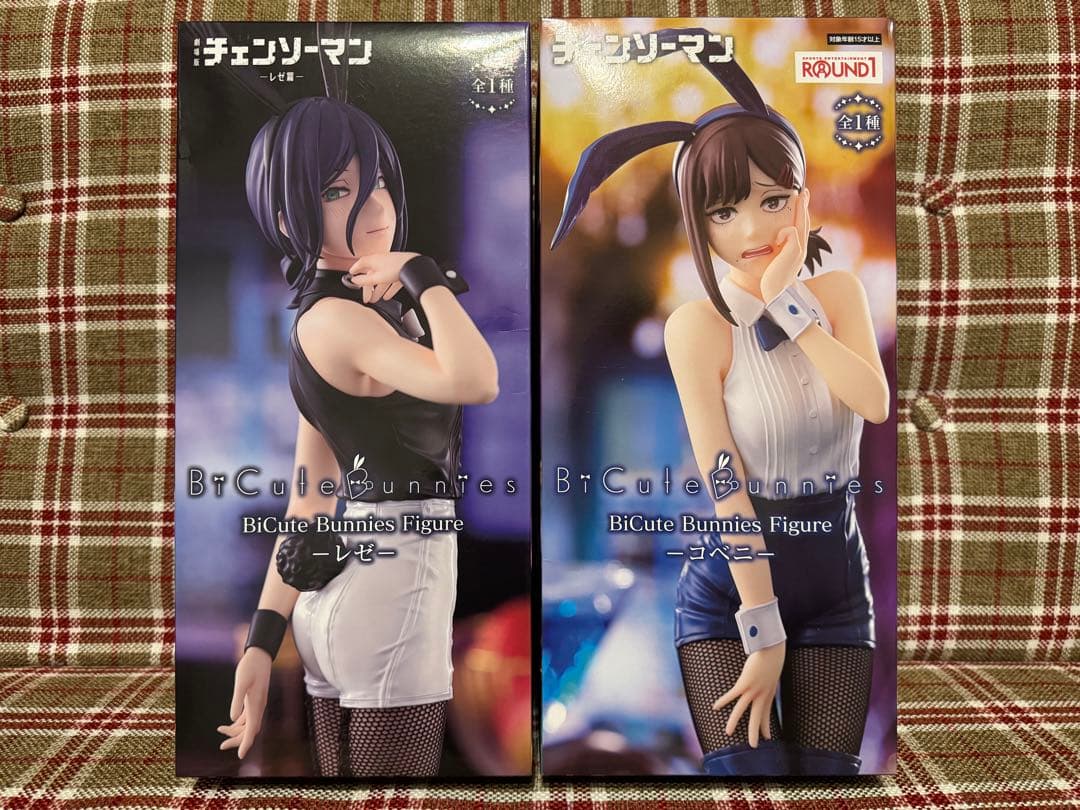 未開封・ダンボール発送】レゼ/コベニ バニーフィギュア 2種セット