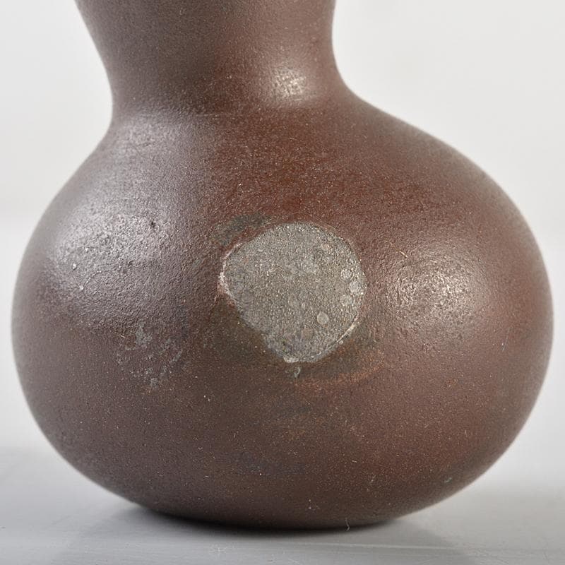 明治金工 古銅銀口 葫蘆小瓶 線香炉 M R5854 - メルカリ