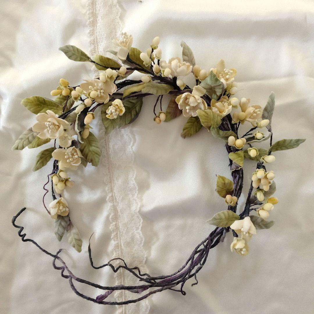 布花作品♡アンティークワックスフラワー