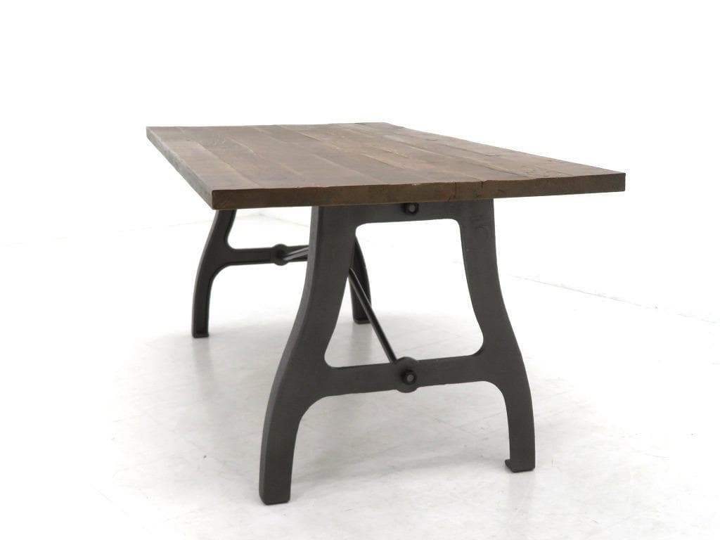 展示品　クラッシュゲート　クランキー　ダイニングテーブル　作業台　無垢材