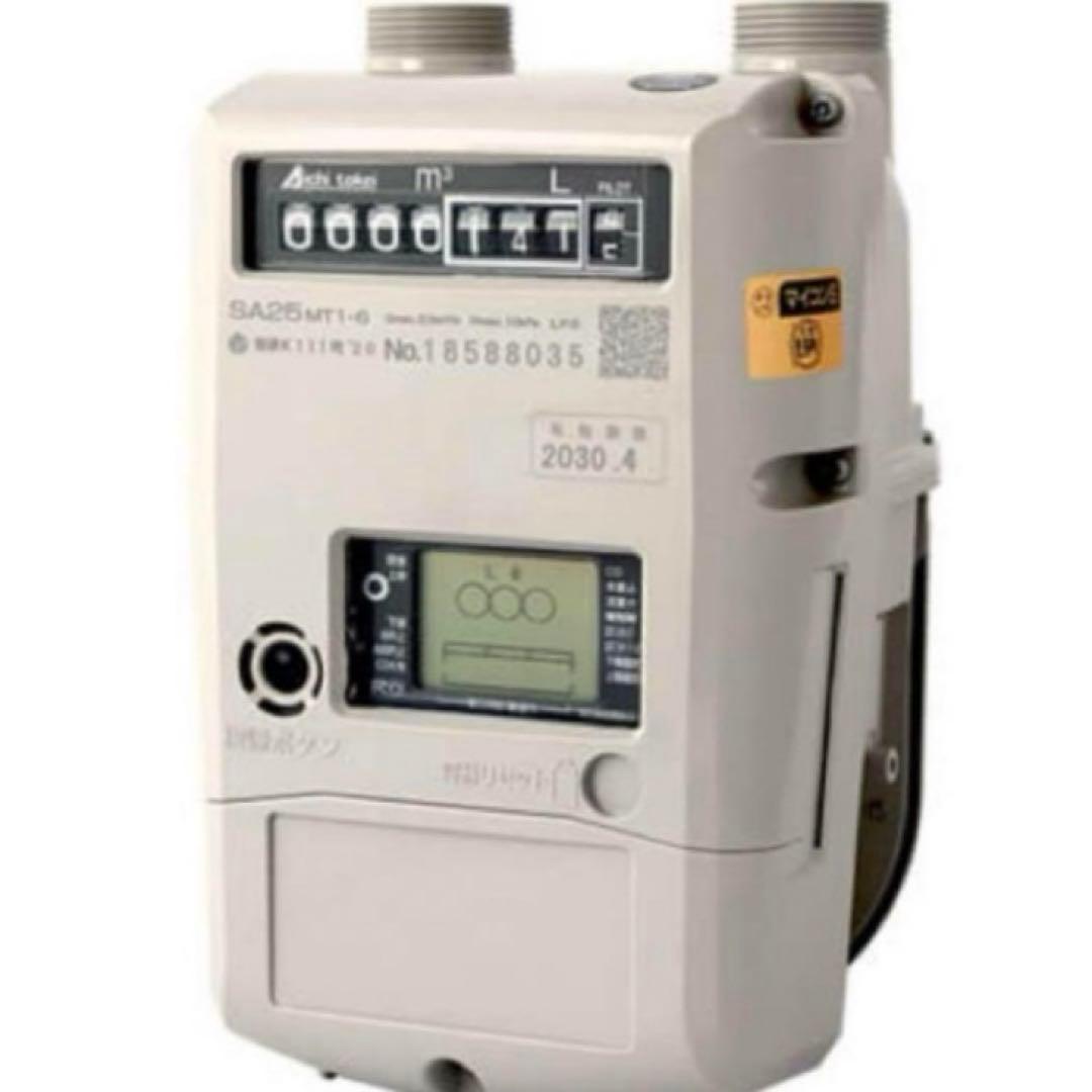 新品】ガスメーター愛知時計SA25MT1-6 90ピッチ - メルカリ